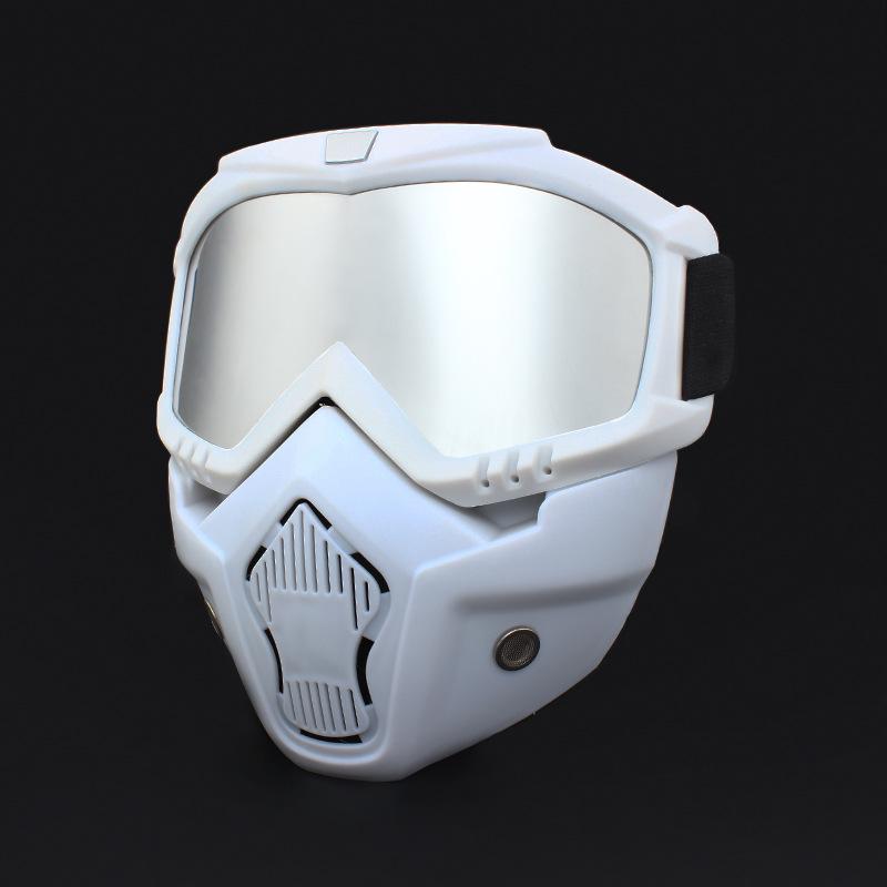 Outdoor-Geländemaske Radsportbrille Motorrad-Windschutzscheibe Harley-Maske Bergsteigen Ski Spritzschutzbrille