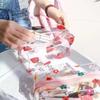 Borsa Portaoggetti Portatile con Stampa Cartoon Trasparente Grande Capacità Custodia per Trucco Borsa Multifunzionale per Cosmetici Borsa Organizer per Rossetti