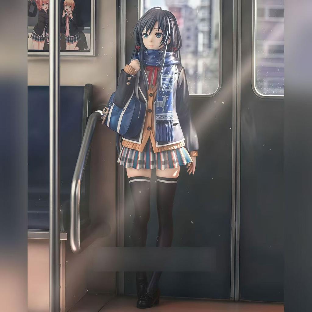 Yukinoshita Yukino Youth Romance Story chainsaw man Figurine Scene table setup High school student School Uniform Hot toys