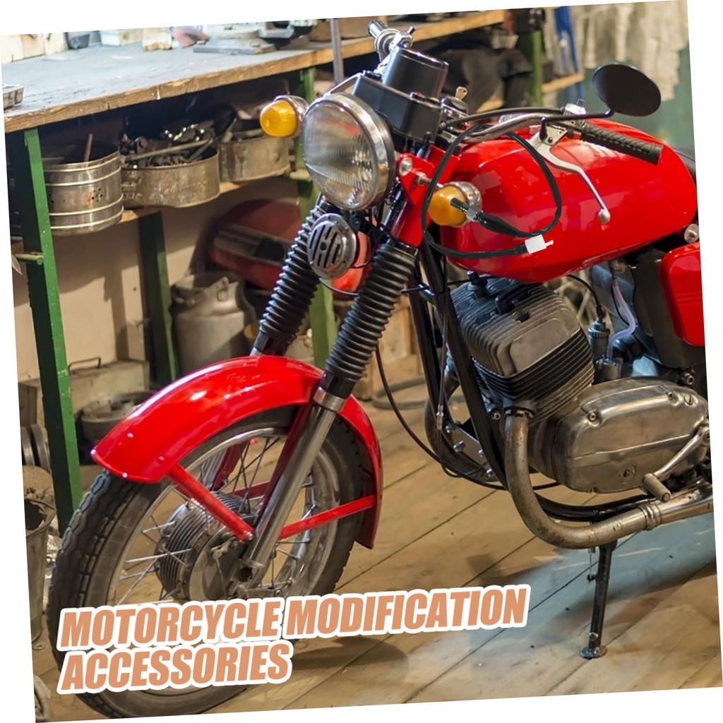 CLISPEED Motorcycle Hydraulic Brake Light Switch Brake Light Switch for Motorcycle Rear Brake Easy Installation Bike Supply