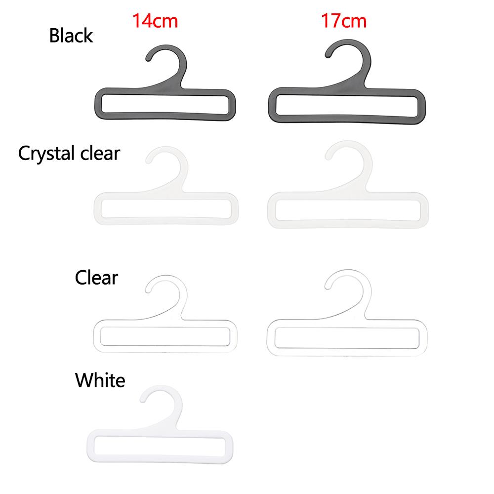 10 ST 14cm/17cm Minigalge Rektangulär Halkfri Förtjockad Sjal Halsdukshängare Plast Torkställ Hemma Mini Förvaringshållare
