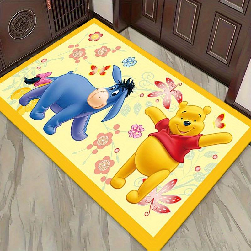 

1pc Winnie the Pooh Pattern Carpet Area Rug Non slip Carpet Hand Washable Floor Mat Suitable For Living Room Bedroom Home Decor Room Decor 60cm by 90cm
