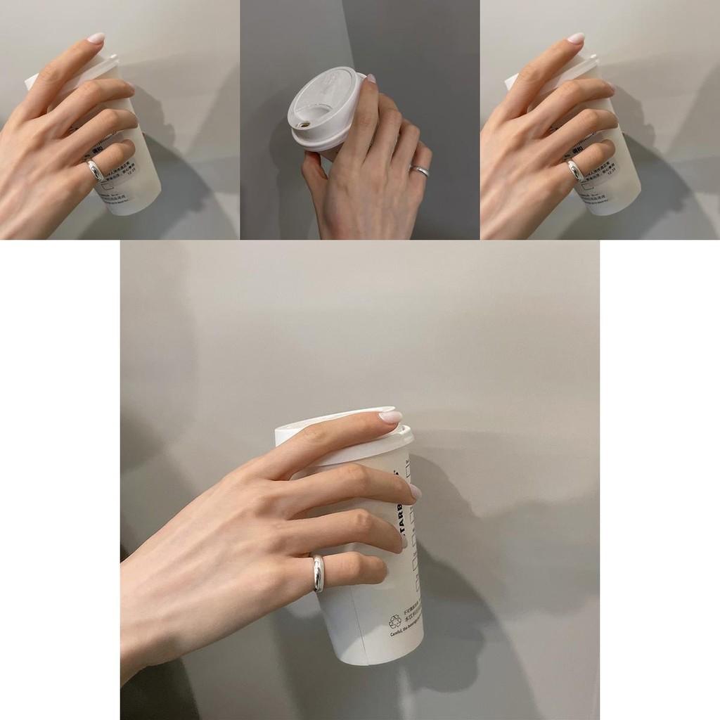 Trendy Korean Style Geometric Open Adjustable Ring Fashion For Women In Summer 2023