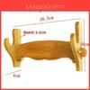 Modern Minimalist Wooden Wall Mount Sword Holder For Home Decor And Office Display