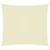 VidaXL Sun Sail Rectangular Oxford Fabric 6x7 M Cream