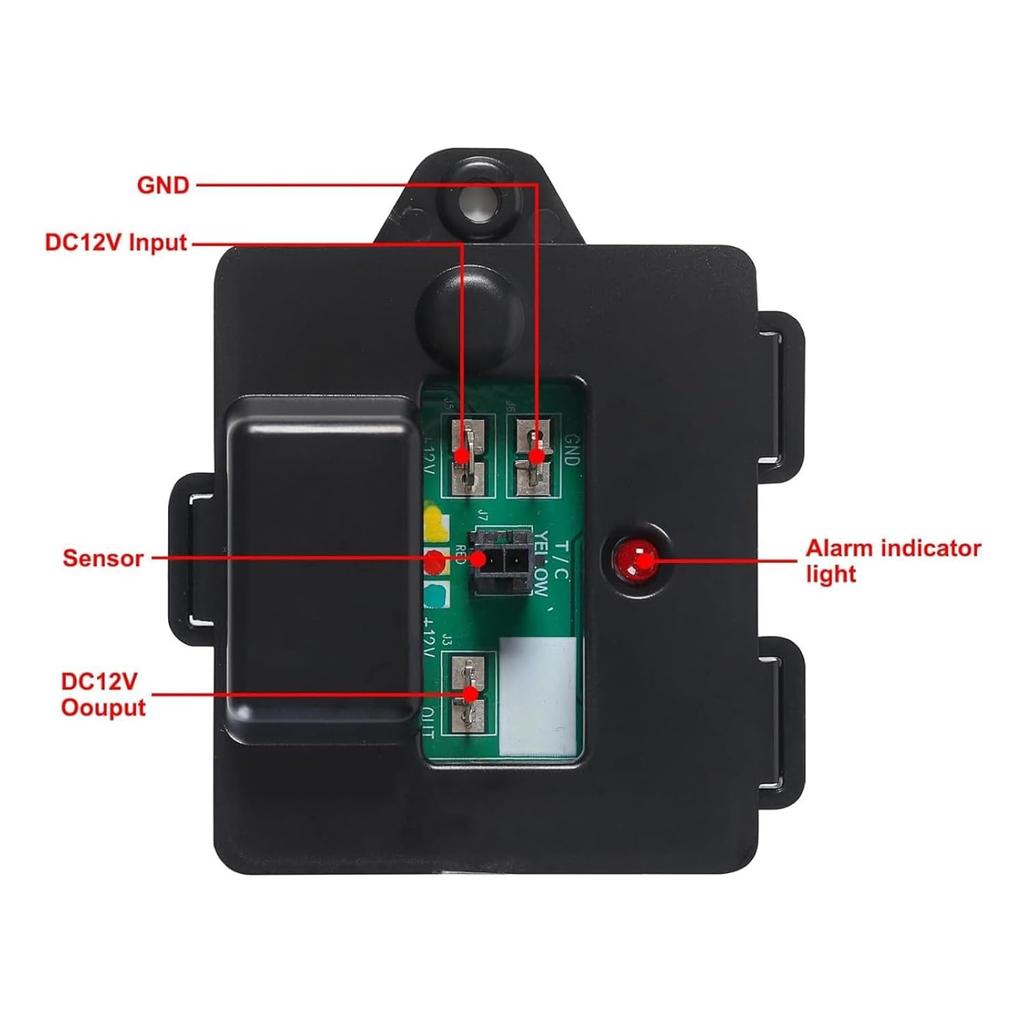 RV Refrigerator Temp Monitor Control Kit 637360 for Norcold 634677 634678 Accessory