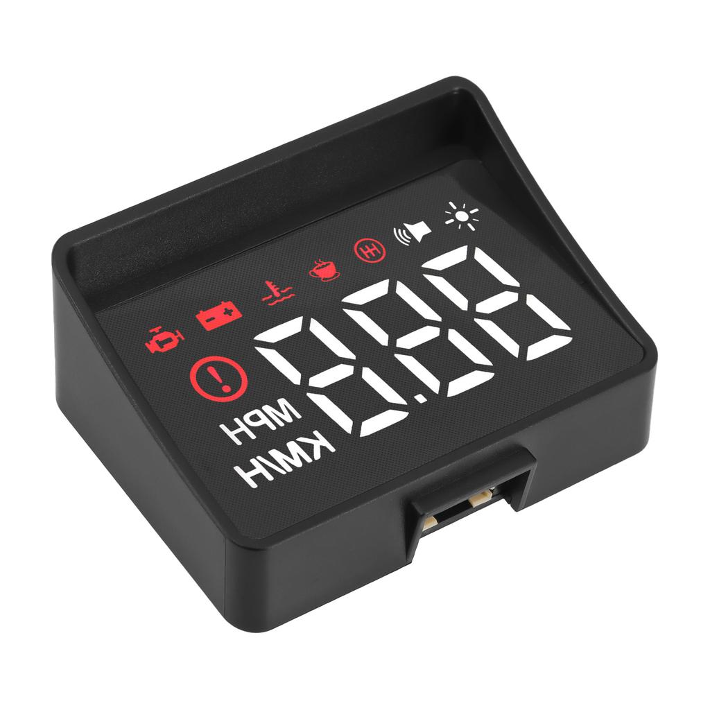 For HUD OBD Head Up Display OBD2 On-Board Computer Smart Digital Speed Meter With Overspeed Alarm Water Temperature Gauge