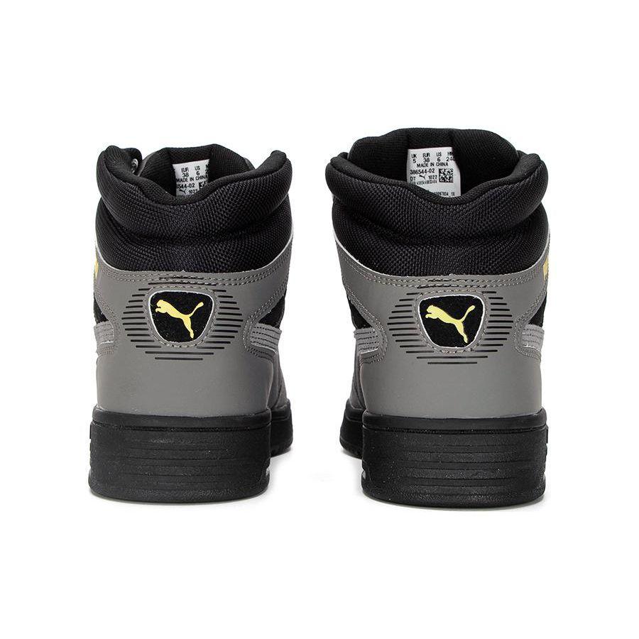 Puma Slipstream Mid Tech High-Top Sneakers Unisex Sneakers Black Gray 386544-02