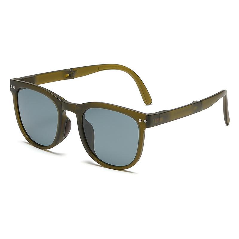 

Новые детские складные поляризационные солнцезащитные очки, модные мужские и женские молодежные солнцезащитные очки, модные портативные очки с защитой от ультрафиолета