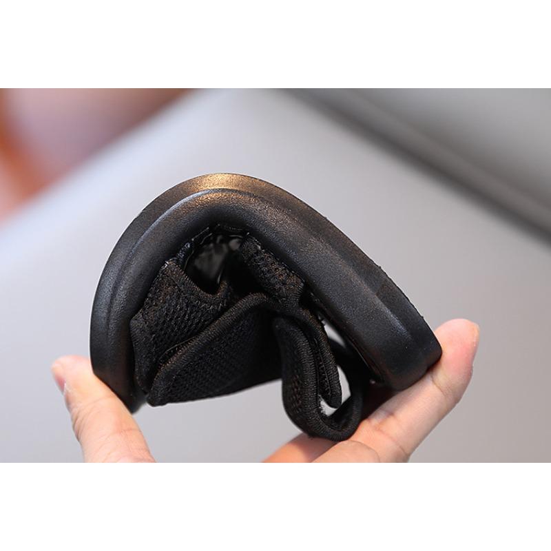 Kids' Solid Soft-Sole Beach Sandals – Summer Mesh Sandals for Boys and Girls, Solid Color Comfort Casual Footwear