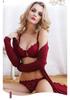 Women's Sexy Lace Lingerie Set: Push-Up Bra & Panty for Small Bust, Lightweight & Breathable