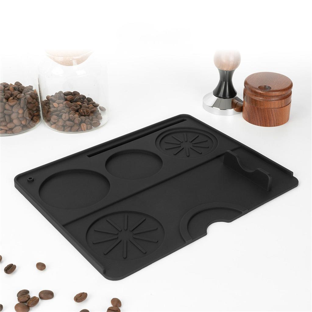 Praktische Silikon Kaffee-Tamper-Matte Espresso Silikonmatte Kaffeepad Silikonpad Matte Espresso Kaffee-Tamper-Matte