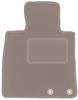 Beige Driver's Mat For: Nissan Note II Hatchback (2012-)
