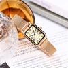 High Value Medieval Women'S Watch Retro Roman High Sense Guangzhou Watch Classic Square Plate Quartz Watch