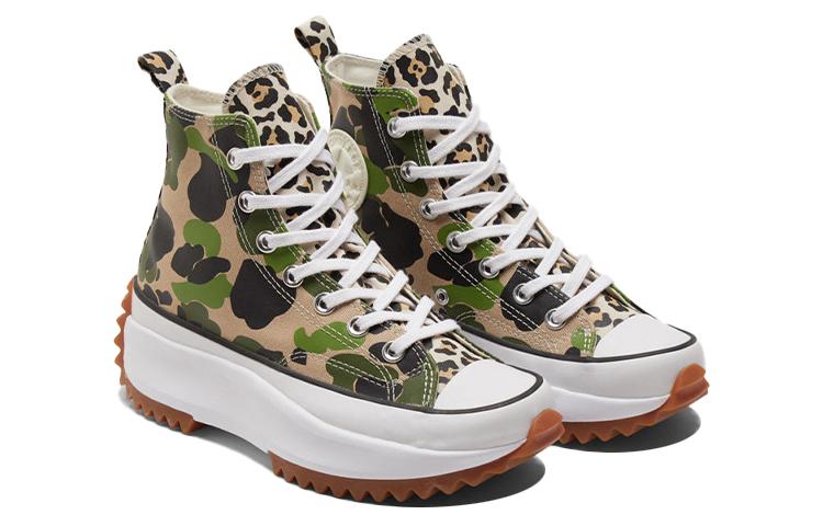 Run Star Converse Hike High 'Archive Print Camo' 170913C