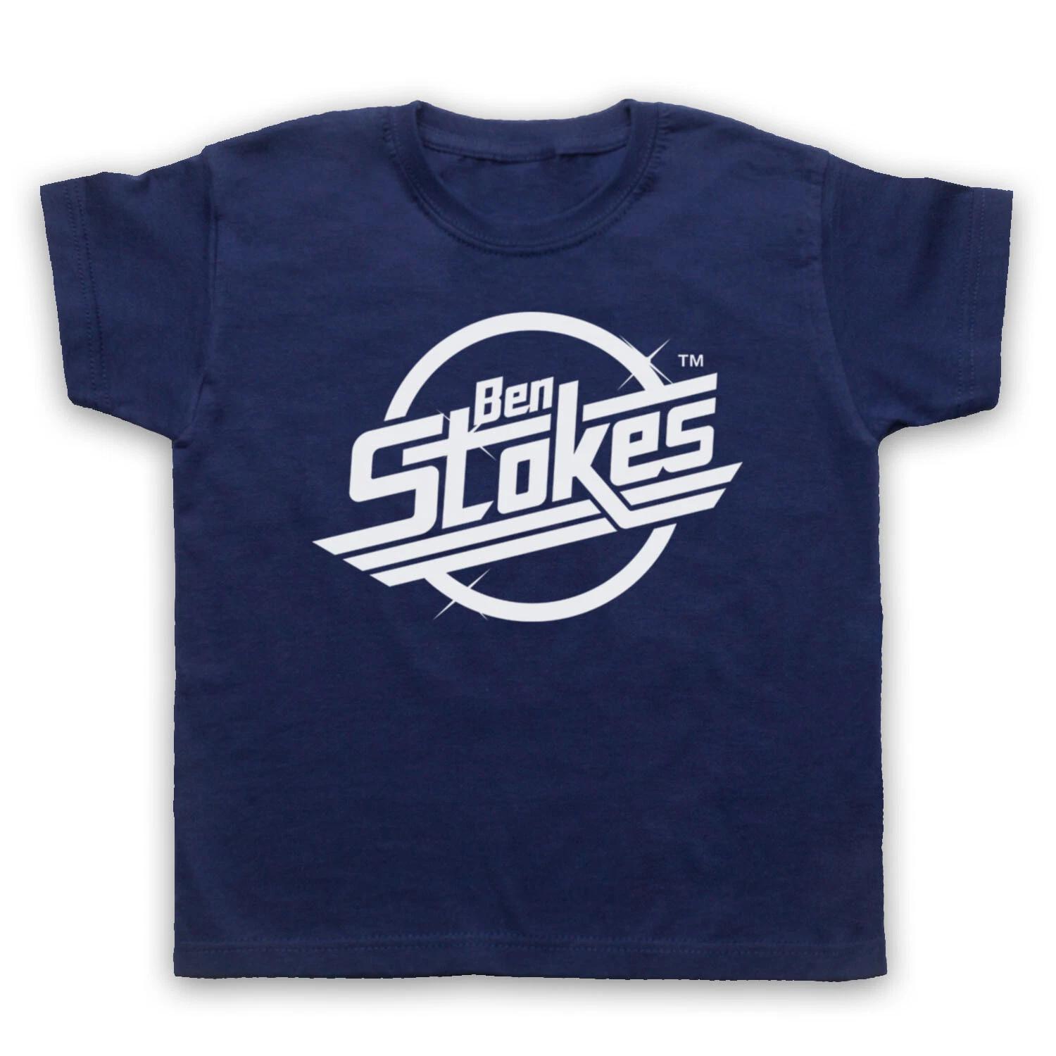 BEN STOKES ROCK BAND PARODY THE STROKES LOGO CRICKET KIDS CHILDS T-shirt 100