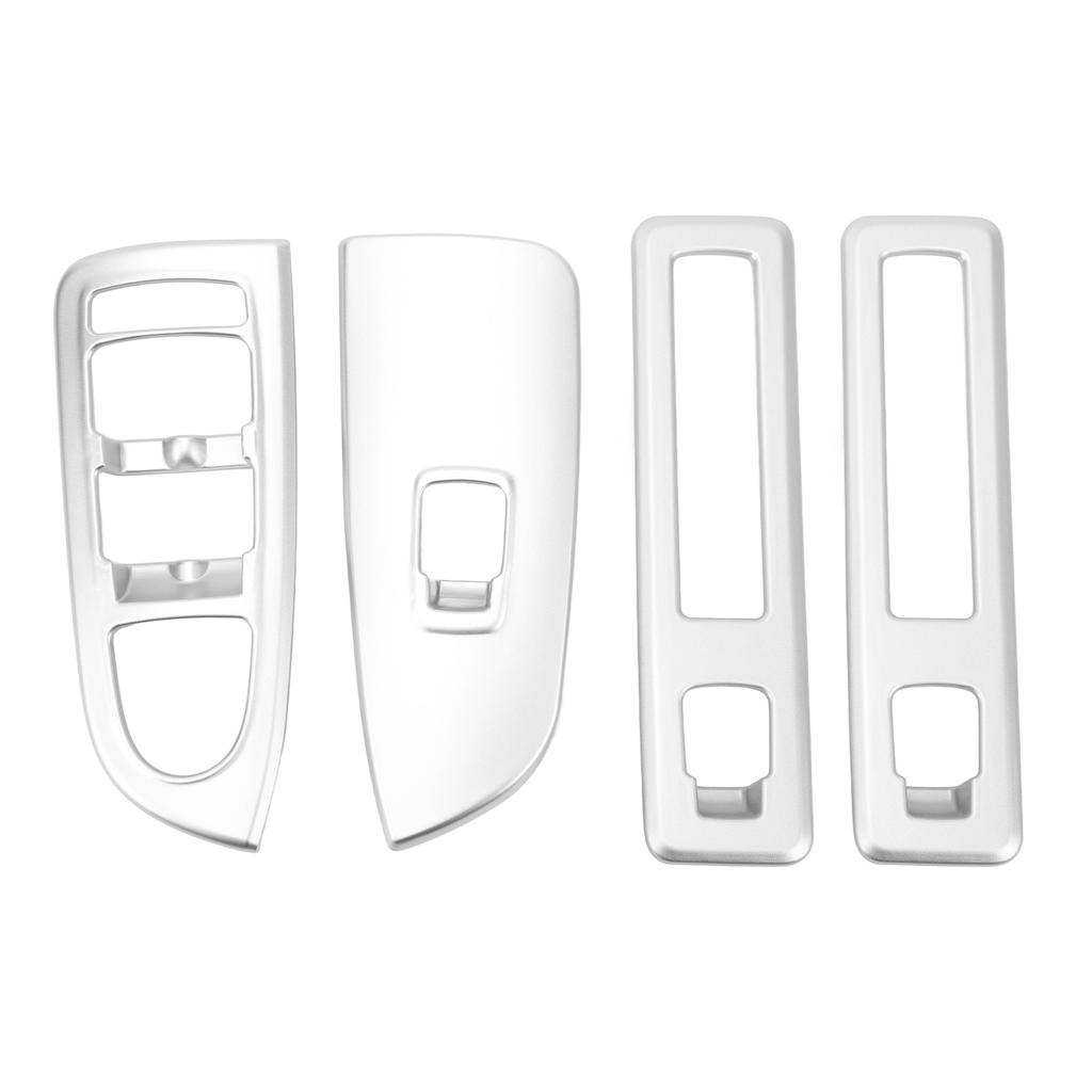 4-teilige Blende für Tür- und Fensterschalter, mattiert, schützende Tür- und Fensterschalter-Bedienfeldverkleidung für Mercedes-Benz Vito W447