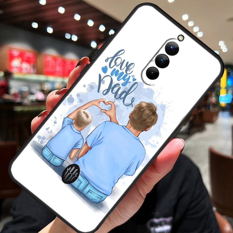 Baby Mom Daughter Girl Son Dad Case For ZTE Nubia Red Magic 8S 9S 10S 8 9 10 Pro Plus 6S 7S 6 7 Pro 5G 6R 11 Pro Plus Cover