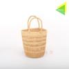 Woven Straw Tote Bag Beach Vacation Travel Handheld Basket Womens Casual Bucket