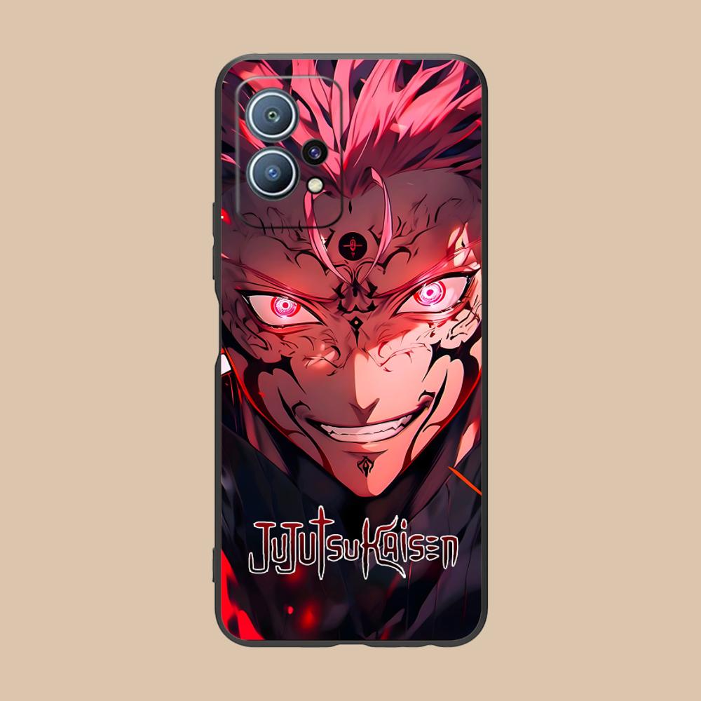 Jujutsu Kaisen Sukuna Mobile Phone Case for Huawei P60 P50 P40 P30 P20 P10 P9 P8 Pro Lite Plus Colorful Printing Cover Cover
