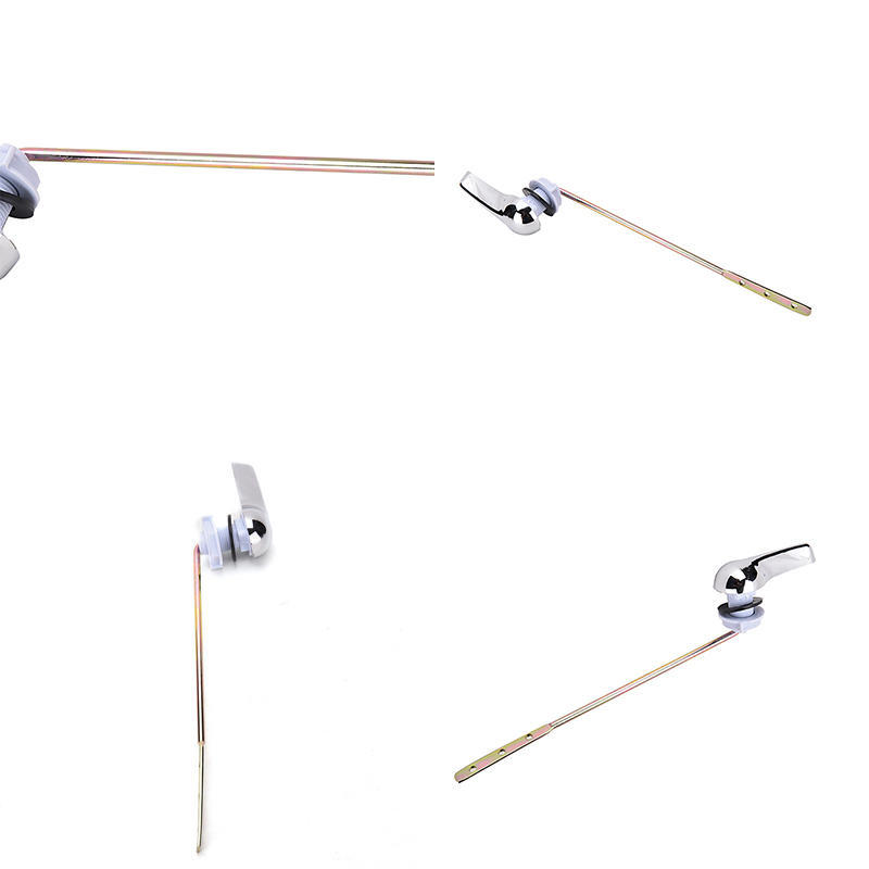 Universeller Toilettenspülhebel Chrom Toilettenschlüsselgriff Passt für die meisten Toiletten