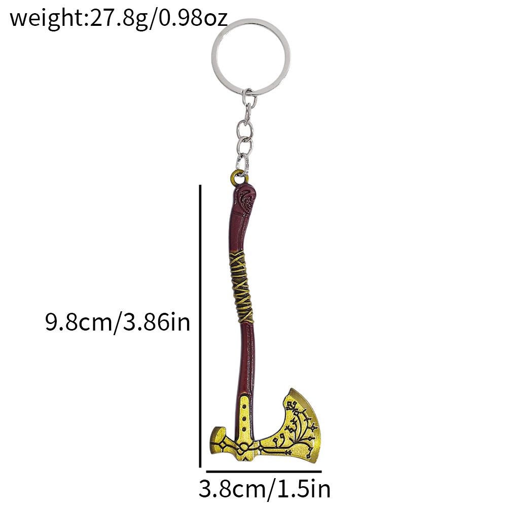 God of War 4 Kratos Sword Keychain Pendant Keyring Jewelry Men And Women Car key chain Accessories