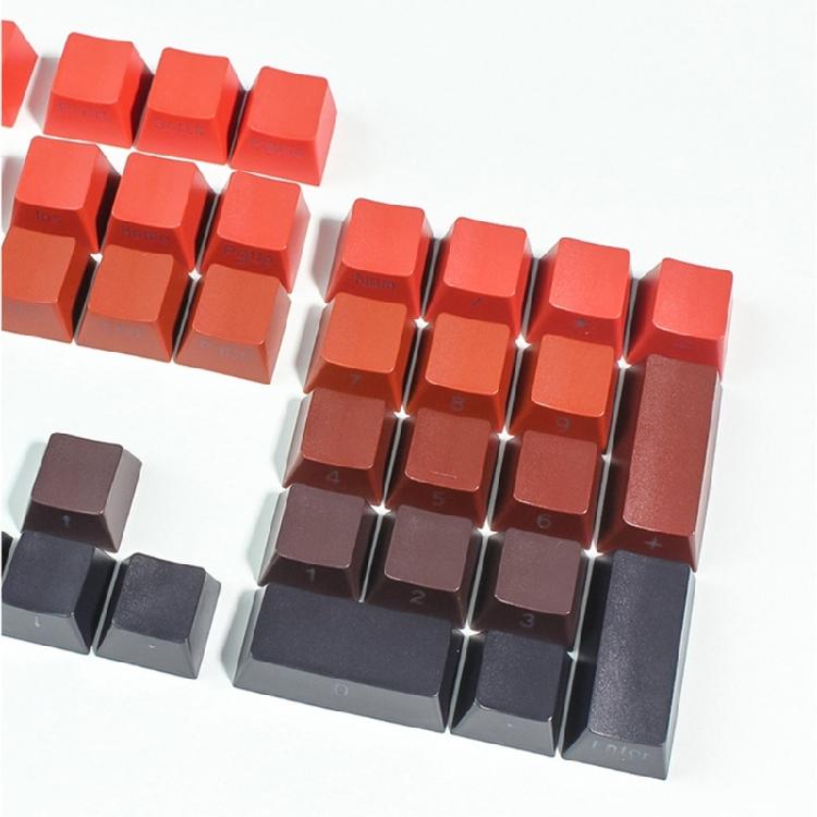 Versatility Gradients Keycaps OEM Profile Keycap for Customizing Keyboards Aesthetics and Enhancing Light Effects