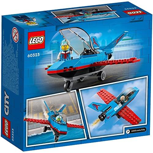 LEGO City Kaskadérské letadlo 60323 Hrací blok Současné letadlo Letadlo pro chlapce a dívky od 5 let