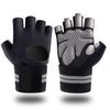 Fitness Gloves Half-finger Microfiber Sports Anti-slip Wear-resistant Training Barbell Dumbbell Wrist Guard Unisex Bodybuilding