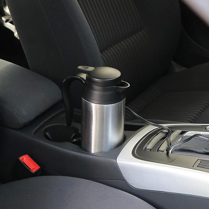 Samochodowy Czajnik Elektryczny 750 Ml 12V, Przenośny Kubek Do Gotowania