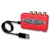 Interface de áudio USB - BEHRINGER - UCA222 - Vermelho - Acessório de qualidade - Uso fácil