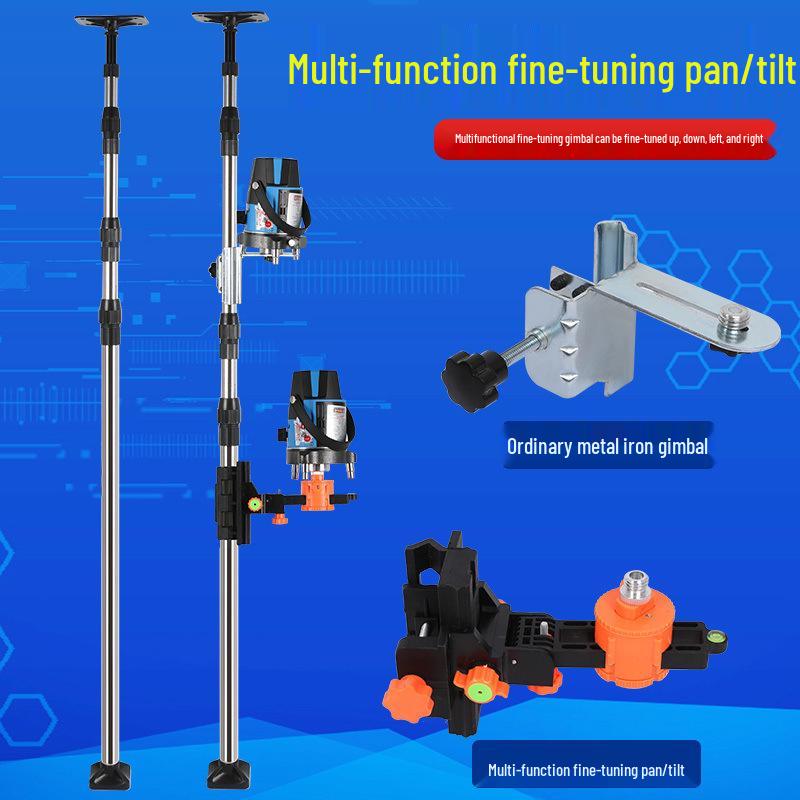 Universal Telescopic Level Holder Support Rod
