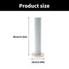 Wood Base Cylinder Vertical Hair Accessory Holder Display Stand for Scrunchies and Headbands Jewelry Presentation Rack