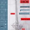 Large Stainless Steel Long-Handle Skimmer