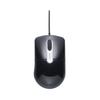 BUFFALO Wired Optical Mouse Size Black BSMOU27SMBK Quiet/3 Buttons/M