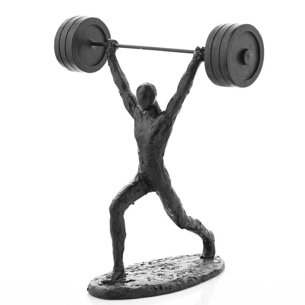 Harvey Makin Weightlifting Figurine