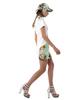 GREEDILOUS Mint White Combination Dress
