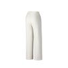 Anta Lifestyle Series Womens Long Knitted Sports Pants Women Bottoms Warm-Jade-White 962548304-4