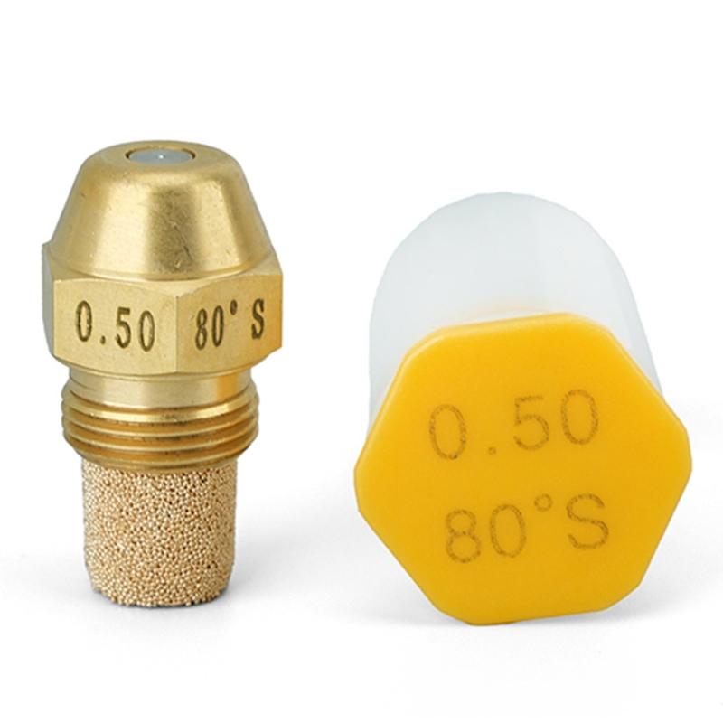 Industrielle 80-Grad-Metall-Düse, Heavy-Duty-Metall-Düse für Brennstoffverbrennungsanlagen, Varianten mit 14 GPH