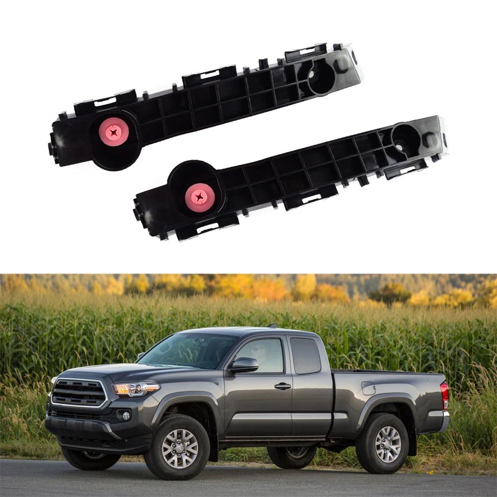 Pair Front Bumper Retainer Support Bracket Sets For Toyota Tacoma 2016-2021