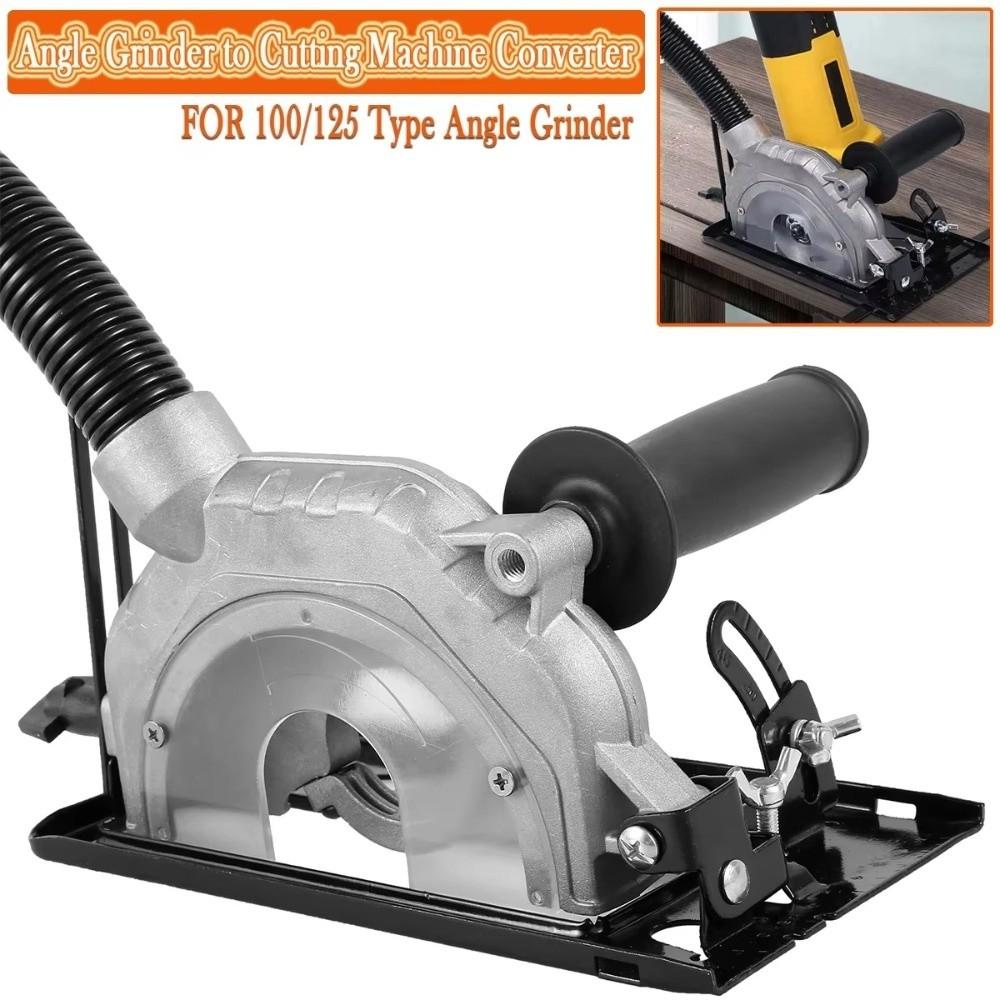 New 45° Adjustable Angle Grinder Bracket Dust Free Heavy Duty Cutting Machine Bracket Angle Grinder Stand Woodworking Cutting
