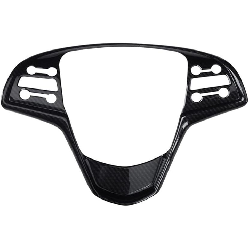 Carbon Fiber Look Interior Center Console Dashboard Panel Trim Cover for Cadillac ATS 2013-2019 ABS Plastic Dashboard Cover Decoration