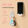 10pcs Multifunctional Hooks for Creative Power Cord Storage Wall-Mounted Kitchen Adhesive Hooks That Require No Drilling