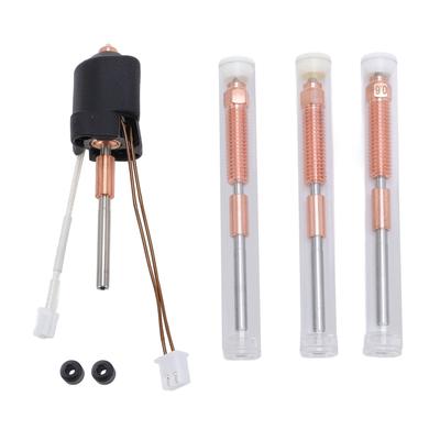 Kit de Bloque Calentador Cerámico 0.4mm 0.6mm 0.8mm Boquilla Integrada Hot End de Alto Flujo para K1C K1 Máximo