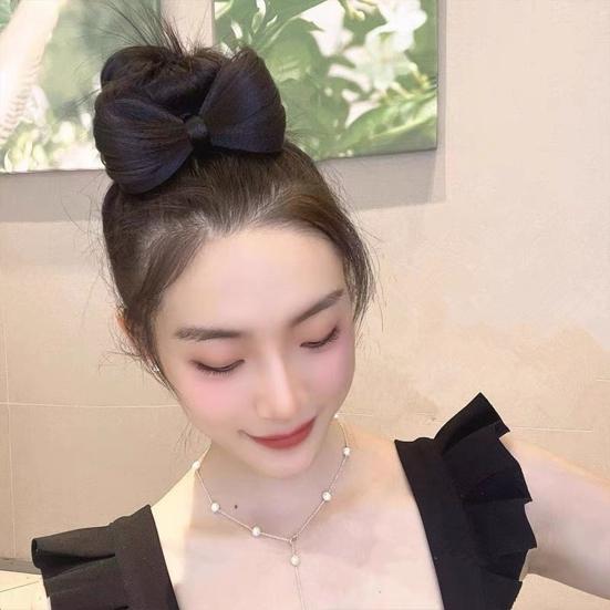 Beautifully Bow Hair Clip Smooth Elegant Hodeplagg