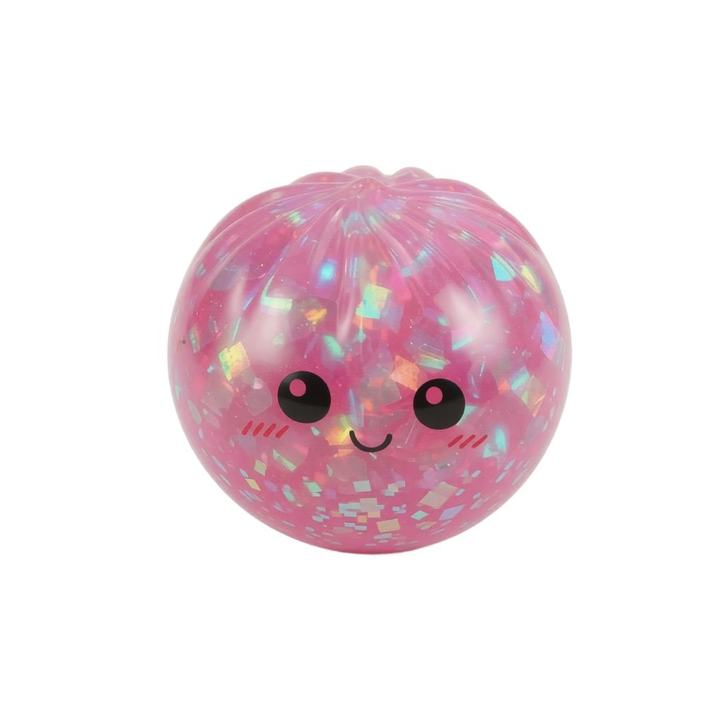 Squishy Brötchen Stressabbau Spielzeug Langsam Aufgehend Weicher Schaumstoff Knetspielzeug mit Dampferform für Sensorischen und Angstabbau