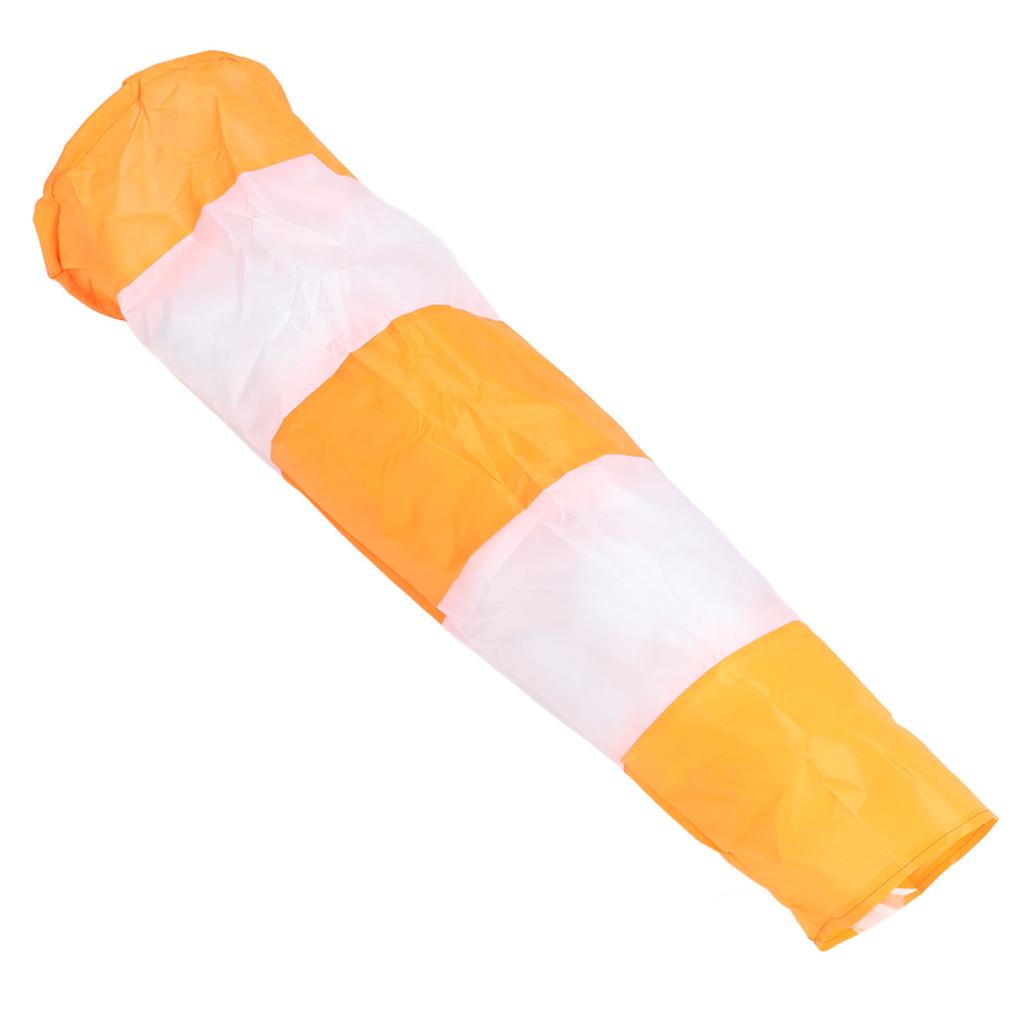 Windrichtungsmesstasche Windsack Orange Polyester 80cm für Außenbereich Flughafen Fluoreszierend