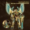Jaki Transforming Mecha Building Blocks Set Robot Model Assembler Home Creative Toy Ornament Building Toy Boy'S Birthday Gift