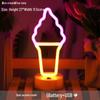 Korean Style Flamingo LED Neon Night Light - Decorative Christmas Fairy Accent with Round Base