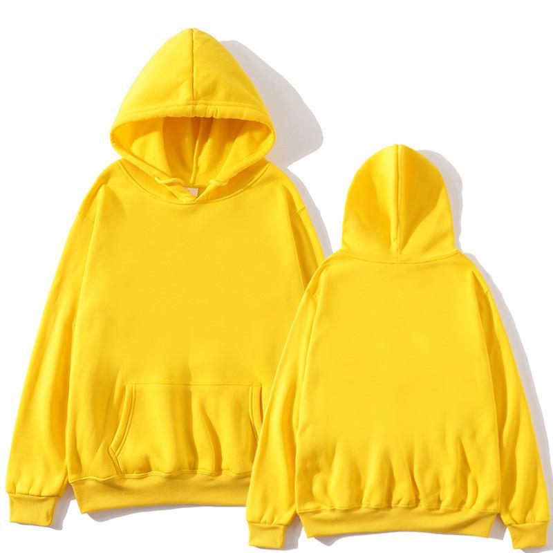 Hoodies Sweatshirts Unisex Men's Women's Autumn Winter Versatile Fleece Hoodie Simple
